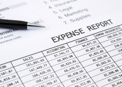 Expense management in hospitality